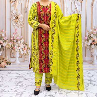 Premium Cotton Three-Piece Collection